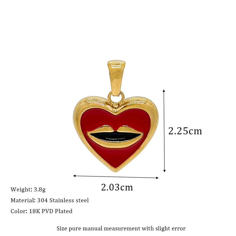 1 Piece 304 Stainless Steel Geometric Pendant Jewelry Accessories