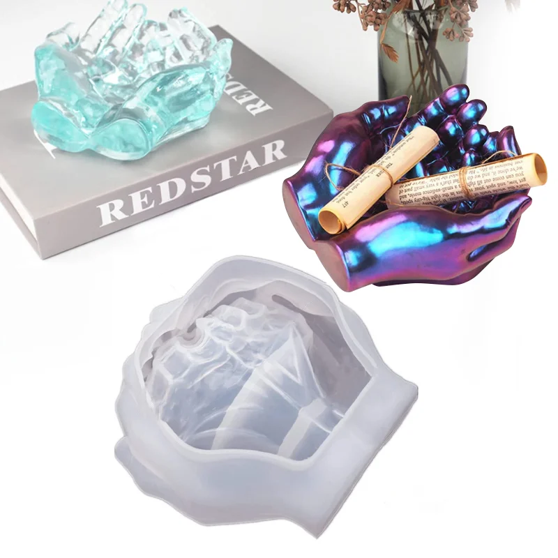 Hands Shape Model Tray Resin Molds