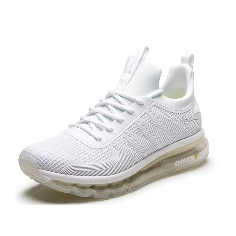 ONEMIX  Summer aircushion Men Running Shoes Sports Sneakers Cushion Breathable Outdoor Air Trainers Men Walking Tennis Shoes