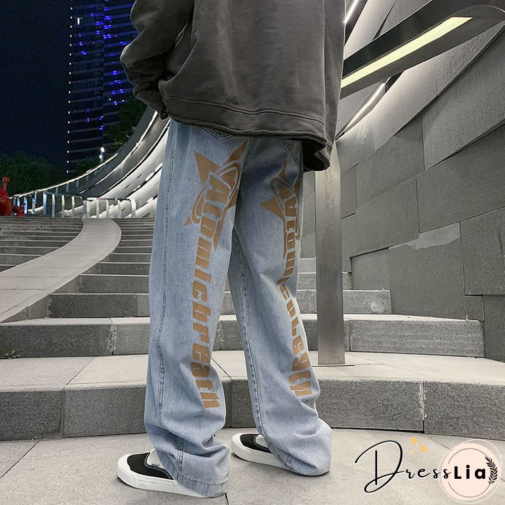 Unisex High Street Baggy Jeans