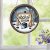 DIY Hockey Diamond painting pendant(Single-Sided)