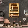 Tailles de cigare - Panneaux en &eacute;tain m&eacute;tallique(20*30cm/30*40cm)