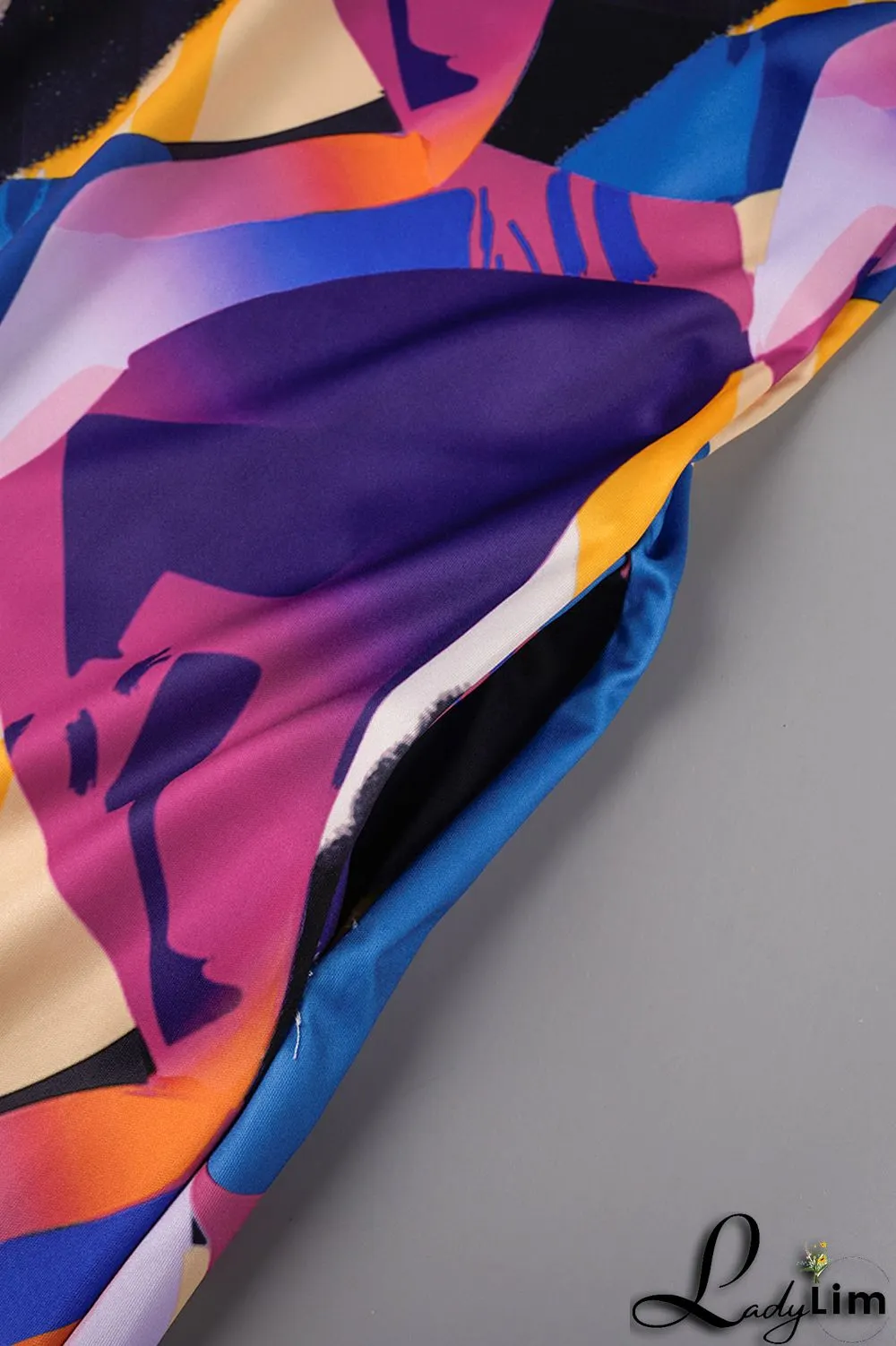 Black White Casual Street Print Spaghetti Strap Loose Jumpsuits