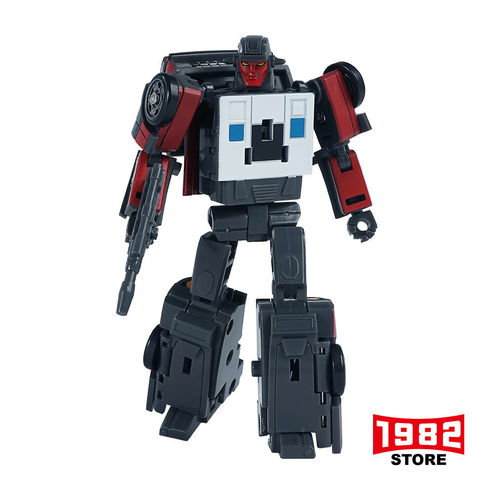 Rising Force RF-L02 CROW Mini Transformer | Robot to Crow Mecha | 3.5in ABS Collectible - Dual-Mode for G1 Fans