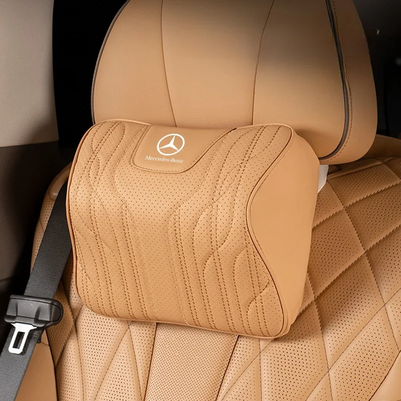 (Other color)High-grade Nappa leather car seat Cushion lumbar/Seat Cushion/Headrest