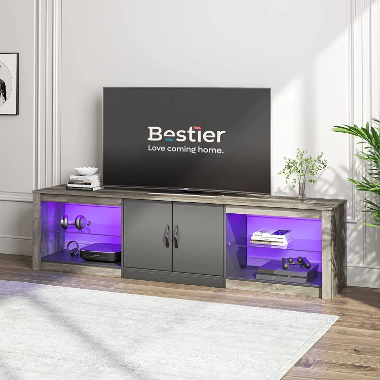 Bestier 70 inch Gaming TV Stand