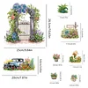 >SALE<Acrylic Garden Classic Car Desktop Diamond Art Kits for Home Office Decor
