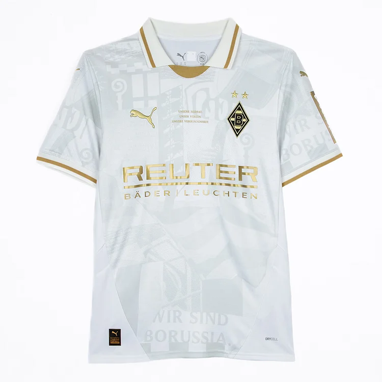 【S~4XL】Borussia M&ouml;nchengladbach 125th Anniversary Jersey