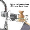 Support multifonctionnel d'arrangement d'évier de cuisine