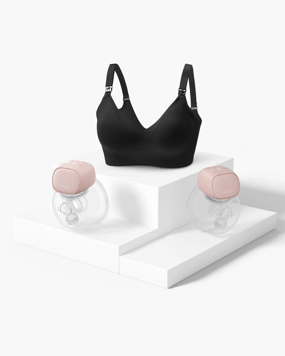 S9 Pro Double Hands-Free Pump and Seamless Wireless Nursing Bras