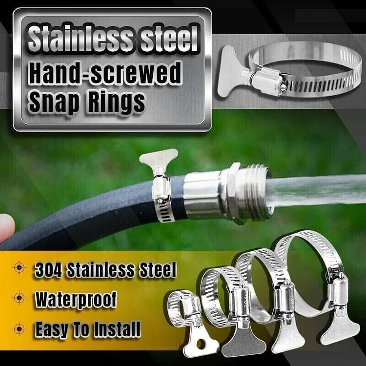 Stainless steel Hand-screwed Snap Rings🔥Promotion-49% OFF🔥