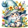 Easter Gnome-11CT Stamped Cross Stitch 40*40cm/15.75*15.75in