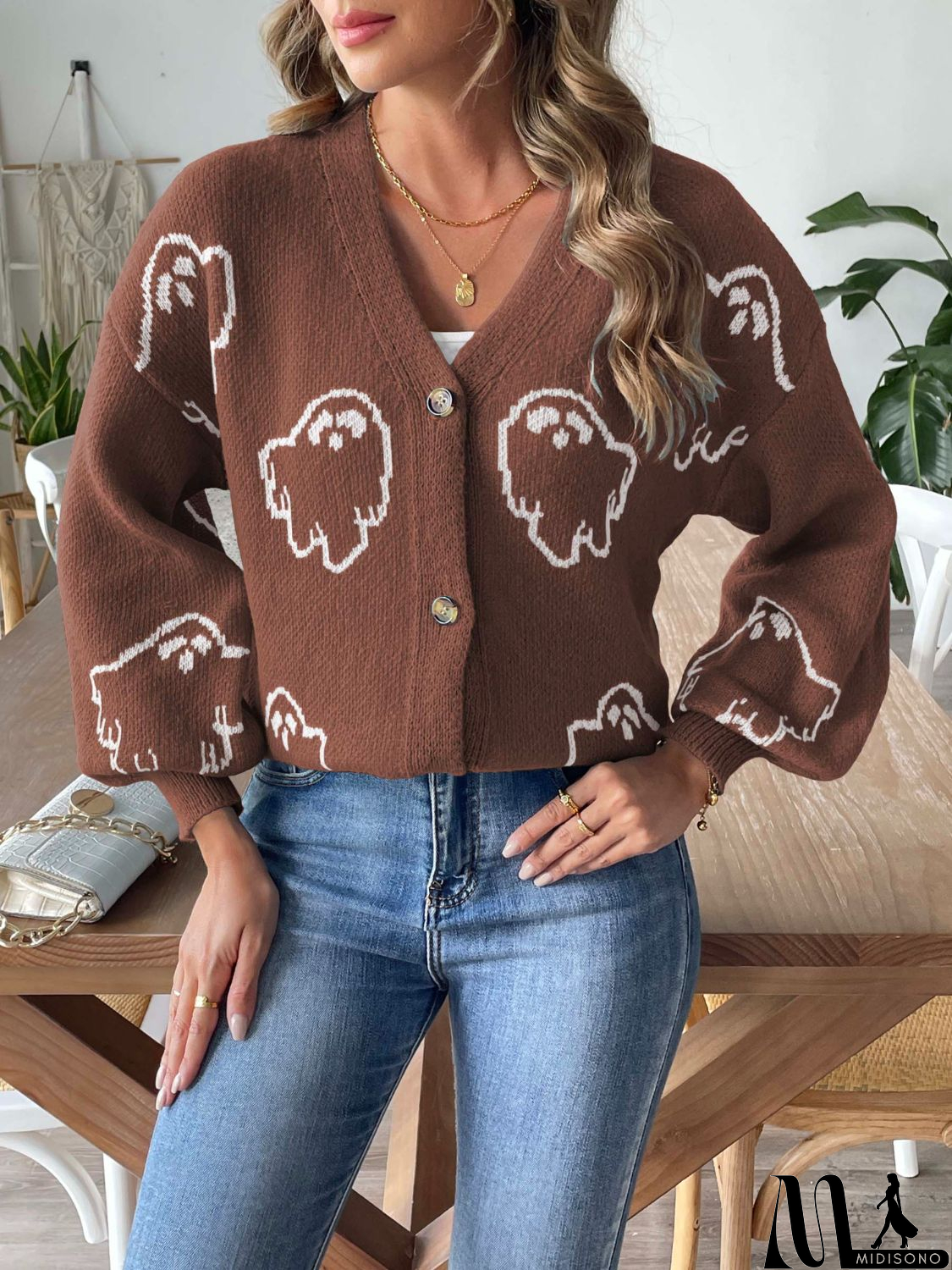 MidiSono - Elegant and Casual Cardigan