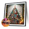 (50*50cm)Christmas Tree - Full Round Drill Diamond Painting