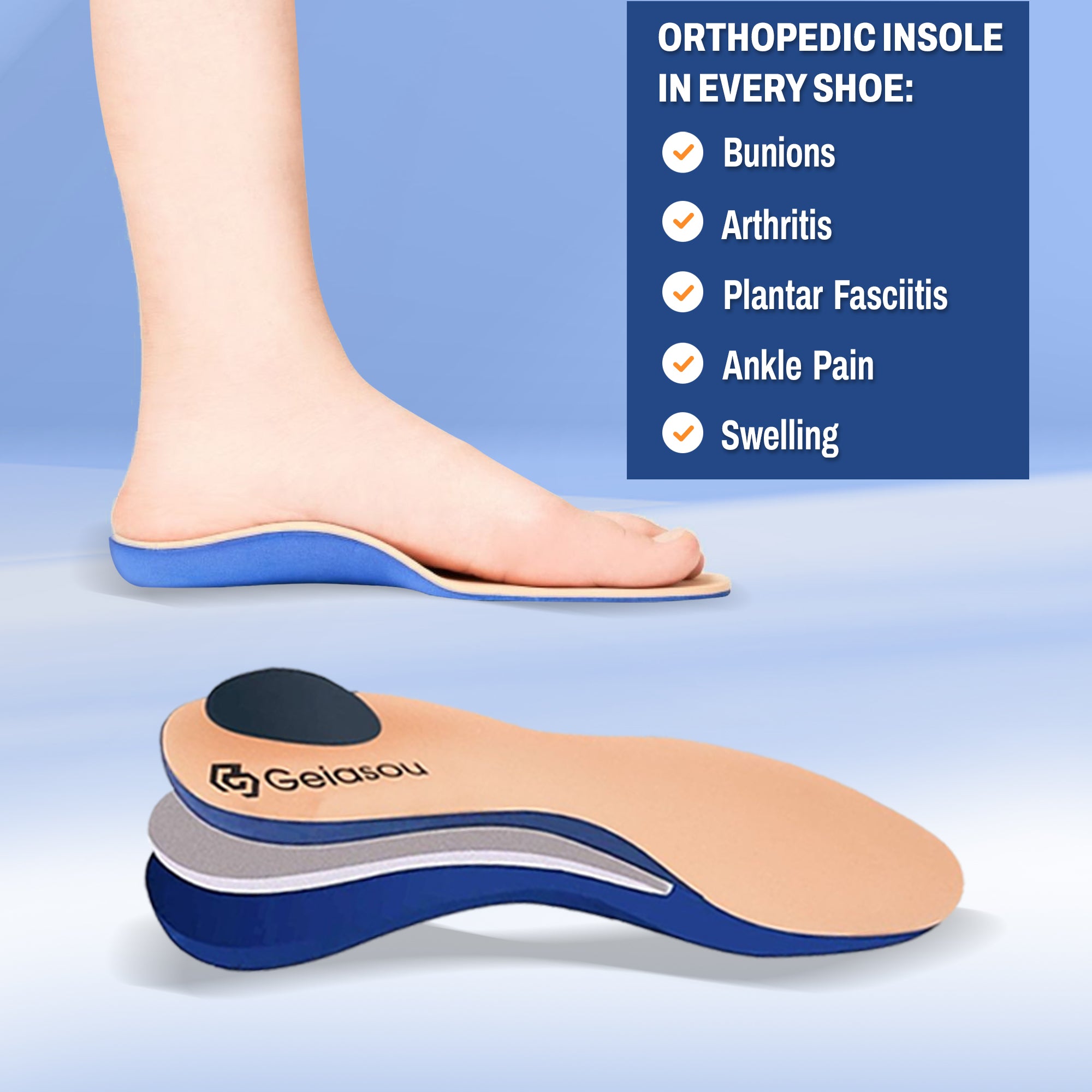 Cassandra | Women's Orthopedic Slip-On Sneakers for Walking
