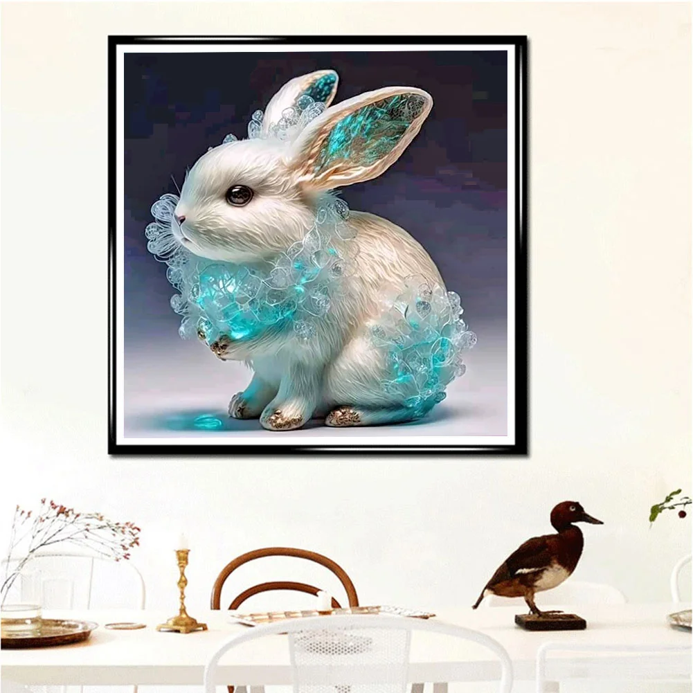 Diamond Painting - Full Round Drill - Rabbit(Canvas|30*30cm)
