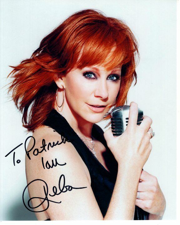 REBA MCENTIRE Autographed Signed Photo Poster paintinggraph - To Patrick