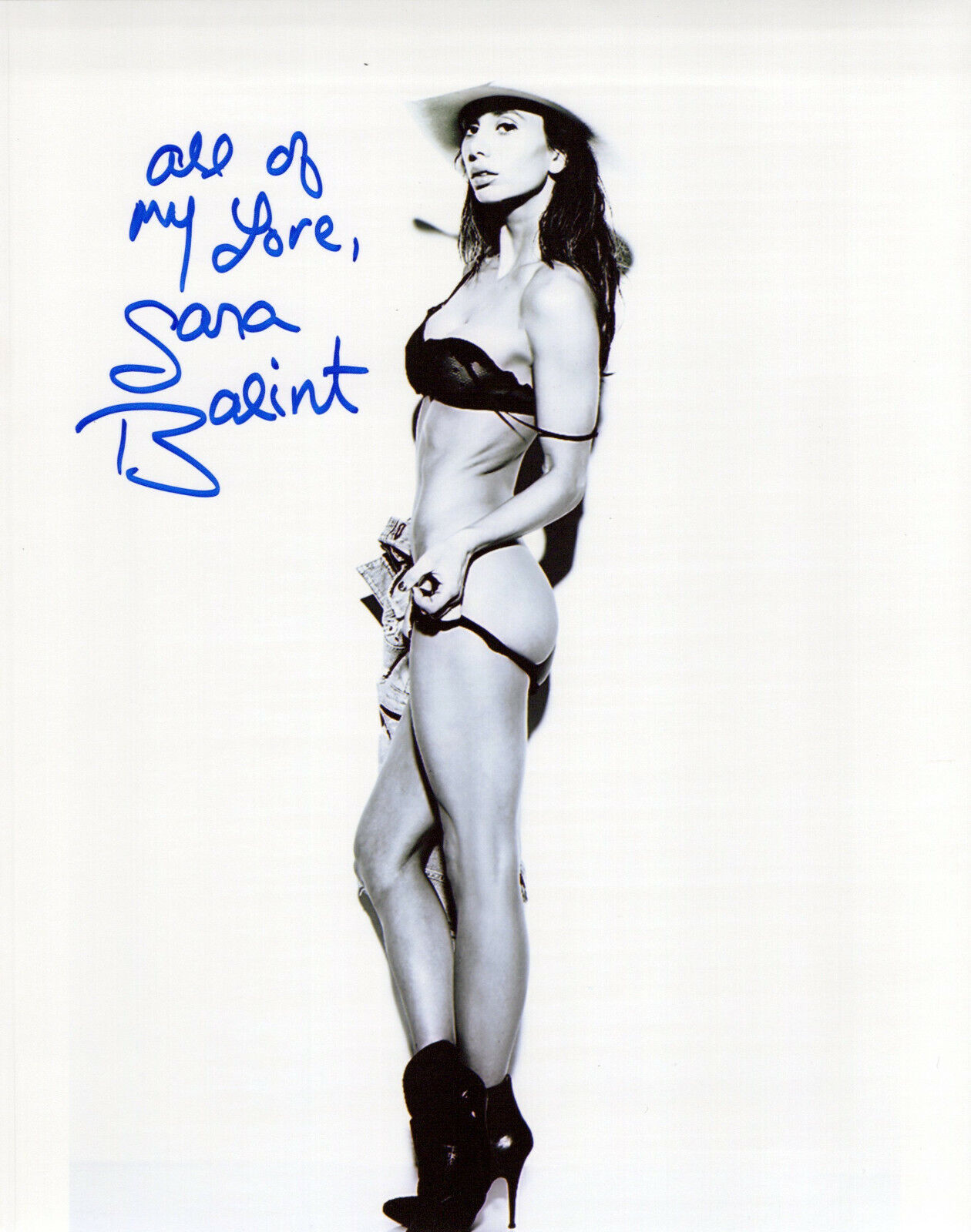 Sara Balint model Maxim autographed Photo Poster painting signed 8x10 #2 sexy