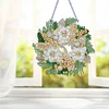 Diamond Painting Christmas Wreath Pendant