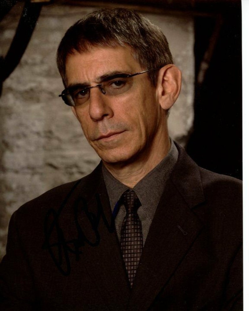 Richard belzer signed autographed law & order: svu john munch Photo Poster painting