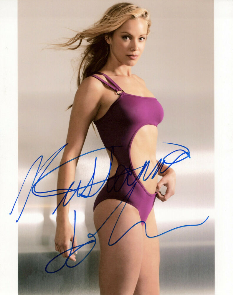 Kristanna Loken glamour shot autographed Photo Poster painting signed 8x10 #2