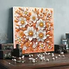 (Pre-Framed)Flowers-Special Shape Diamond Painting Kit(25x25cm)