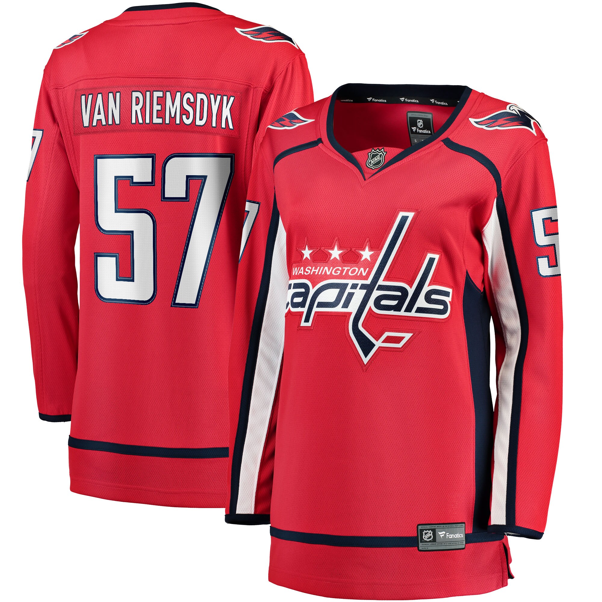 Trevor van Riemsdyk Washington Capitals Fanatics Women&rsquo;s Home Breakaway Jersey &ndash; Red mysite