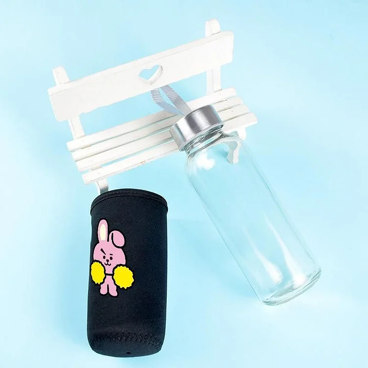 BT21 Cooky Double Wall Glass Cup