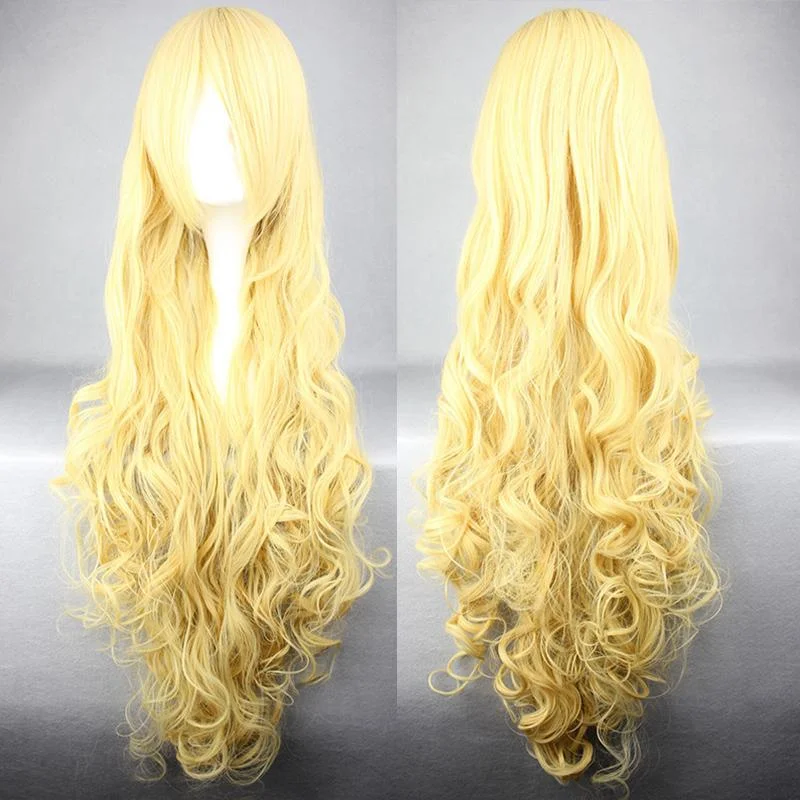 Assassination Classroom Ansatsu Kyoushitsu Irina Karasuma Golden Cosplay Wig