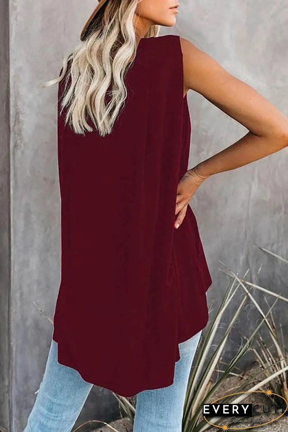 Basic Solid Top T-shirt