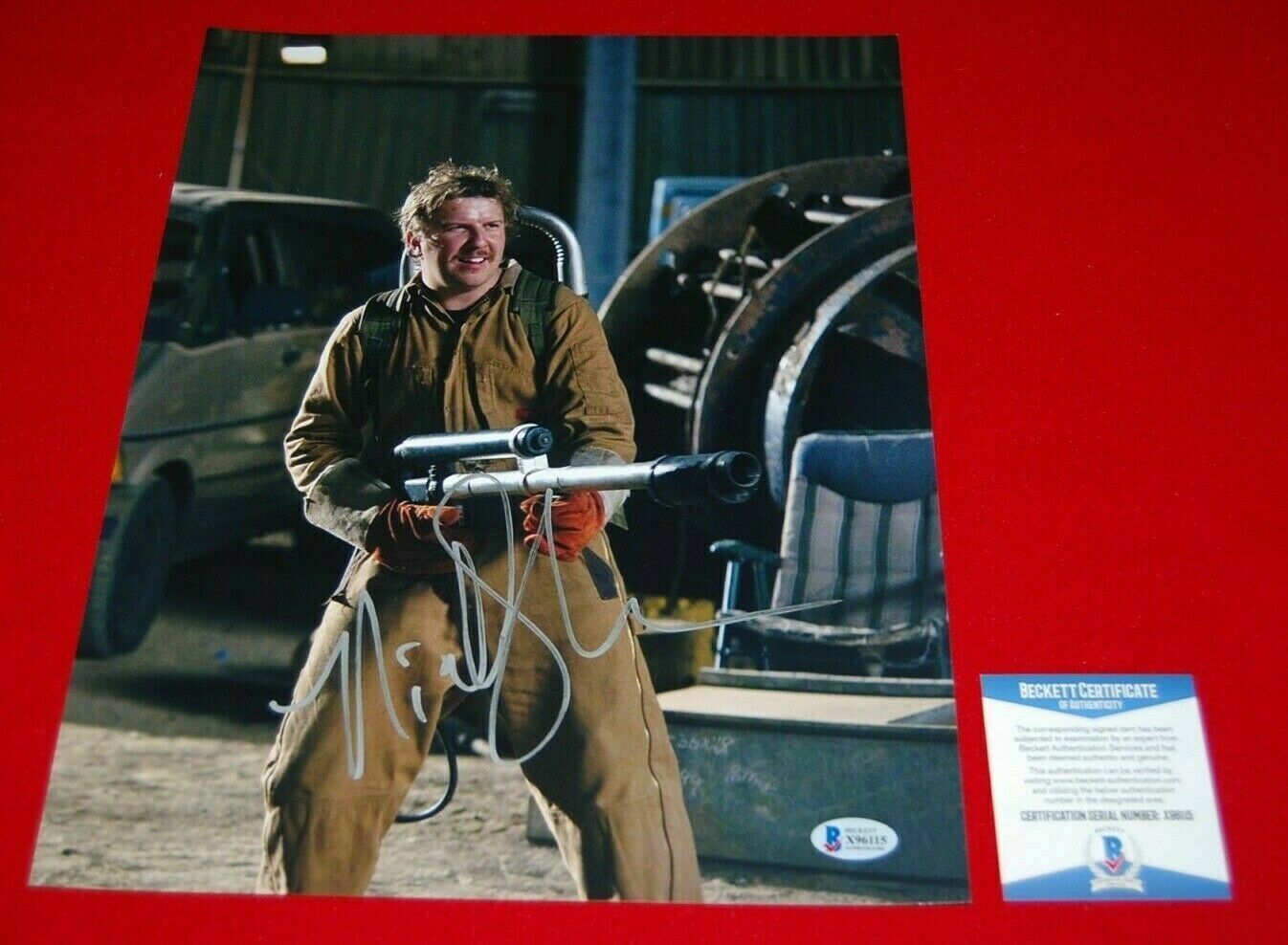 Nick Swardson signed 30 Minutes or Less 11x14 Photo Poster painting BAS Beckett COA