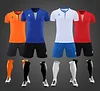 Men's Customizable Summer Sports Shirt Uniform Youth Soccer Jersey Set Name Custom Design Twill Custom Sublimation Short OEM
