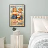 Diamond Painting -DIY Round Drill Independence Day Land that Love(60*40CM)