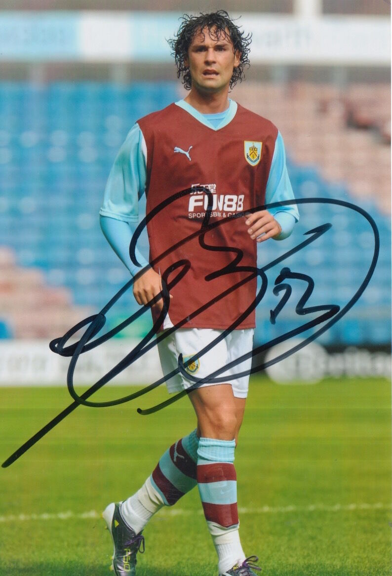 BURNLEY HAND SIGNED CHRIS EAGLES 6X4 Photo Poster painting.