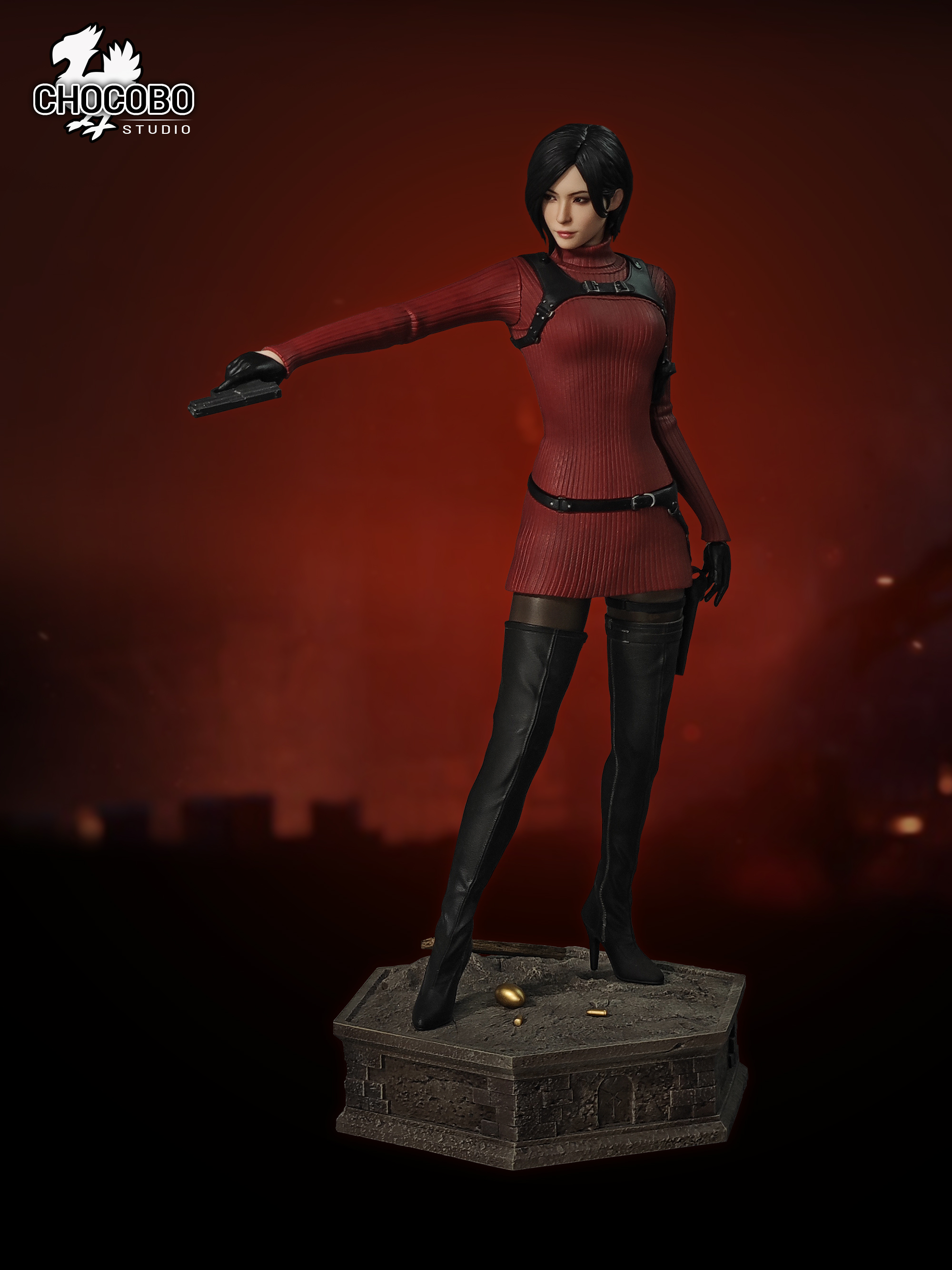 CHOCOBO Studio - Resident Evil - RE4 Ada Wong 1/6 Statue(GK-