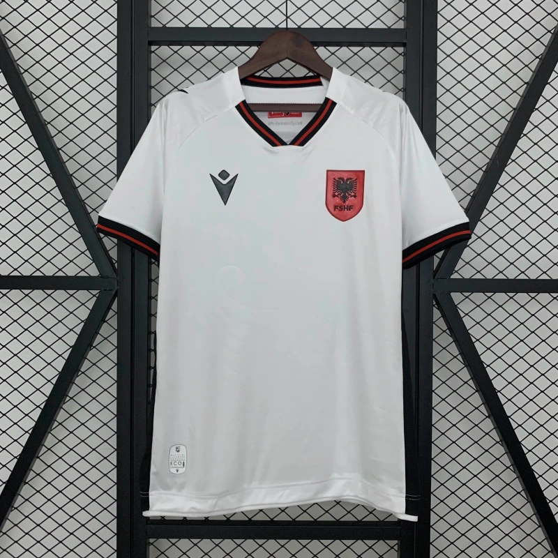 25/26 Albania Away Football Shirt Thai Quality