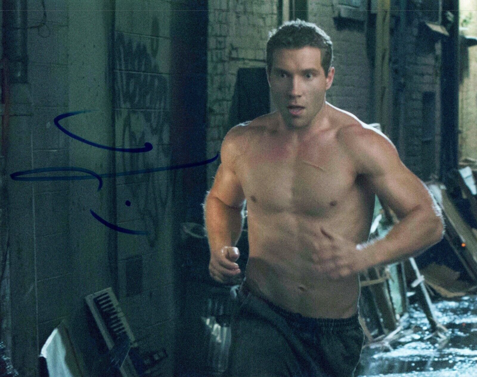 Jai Courtney Signed Autograph 8x10 Photo Poster painting Suicide Squad Sexy Shirtless Actor COA