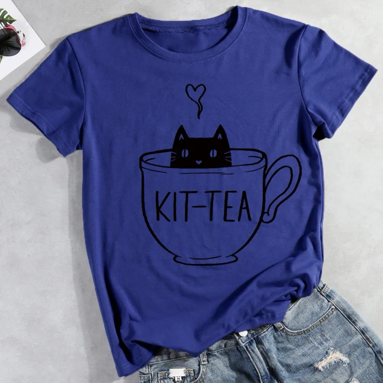 PSL - KIT-TEA Cat  T-shirt Tee -012550