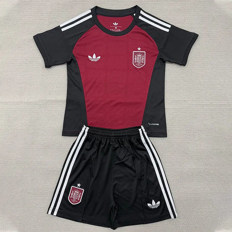 Kids Spain 2026 World Cup GK Football Jersey 1:1 Thai Quality