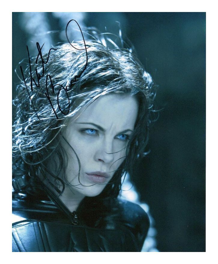 KATE BECKINSALE AUTOGRAPHED SIGNED A4 PP POSTER Photo Poster painting PRINT 2