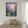 Diamond Painting -DIY Round Drill Xmas Tree(40x50cm)