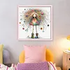 Quirky Girl-14CT Counted Cross Stitch 40*40cm/15.75*15.75in