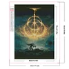 ELDEN Ring 5d DIY Vollrunde Teilbohrer Dimond Malerei Home Decoe 45x60cm