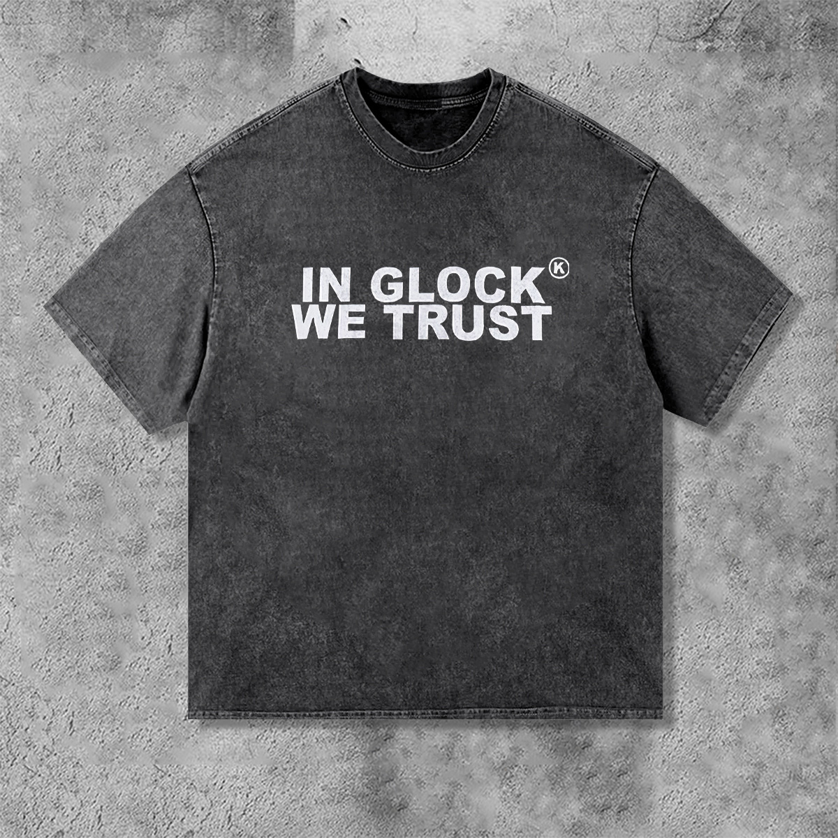 Sopula In Glock We Trust Graphic Vintage T-Shirt - SOPULA