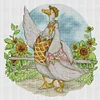 Duck-14CT Stamped Cross Stitch 38*36cm/14.96*14.17in tapestrymarket