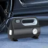 12V Portable Car Air Pump W/ LED Light Dual-Purpose for Motorcycles Bicycle Ball