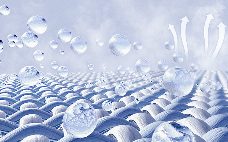 High-tech Fabric - Quick Drying & Lightweight Moisture Wicking