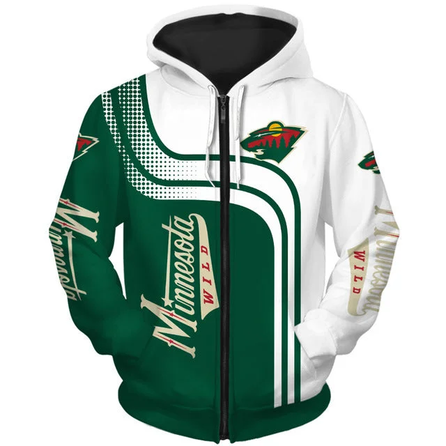Minnesota Wild Limited Edition Zip-Up Hoodie