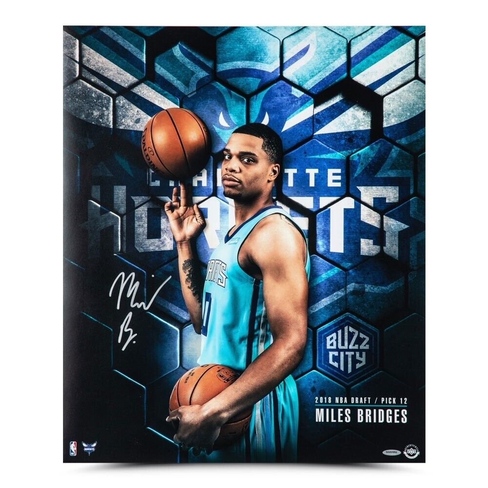 Miles Bridges Signed Autographed 20X24 Photo Poster painting Next