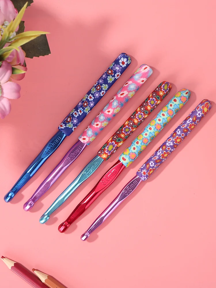 5pcs/set knitting needle tool crochet hook